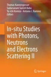 book In-situ Studies with Photons, Neutrons and Electrons Scattering II