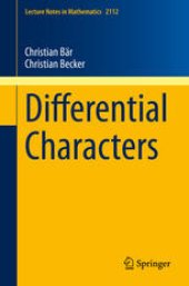 book Differential Characters