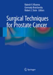 book Surgical Techniques for Prostate Cancer