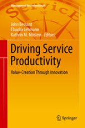 book Driving Service Productivity: Value-Creation Through Innovation