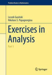 book Exercises in Analysis: Part 1
