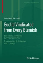 book Euclid Vindicated from Every Blemish