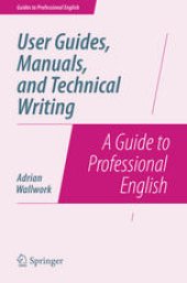 book User Guides, Manuals, and Technical Writing: A Guide to Professional English