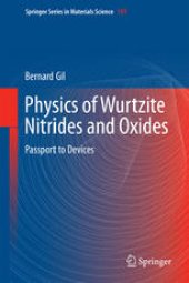 book Physics of Wurtzite Nitrides and Oxides: Passport to Devices