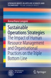 book Sustainable Operations Strategies: The Impact of Human Resource Management and Organisational Practices on the Triple Bottom Line