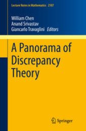 book A Panorama of Discrepancy Theory