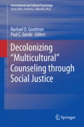 book Decolonizing “Multicultural” Counseling through Social Justice