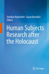 book Human Subjects Research after the Holocaust