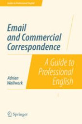 book Email and Commercial Correspondence: A Guide to Professional English