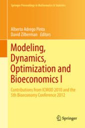 book Modeling, Dynamics, Optimization and Bioeconomics I: Contributions from ICMOD 2010 and the 5th Bioeconomy Conference 2012