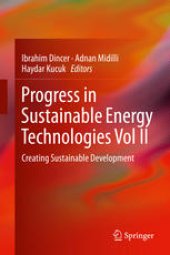 book Progress in Sustainable Energy Technologies Vol II: Creating Sustainable Development