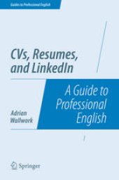 book CVs, Resumes, and LinkedIn: A Guide to Professional English