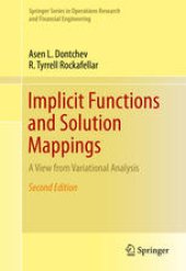 book Implicit Functions and Solution Mappings: A View from Variational Analysis