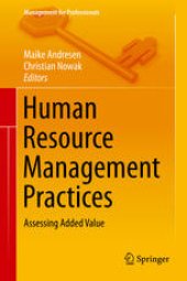 book Human Resource Management Practices: Assessing Added Value