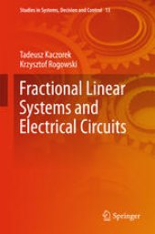 book Fractional Linear Systems and Electrical Circuits