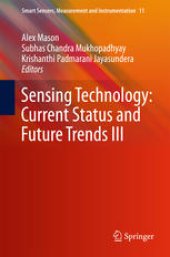 book Sensing Technology: Current Status and Future Trends III