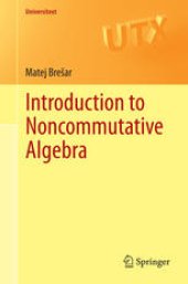 book Introduction to Noncommutative Algebra