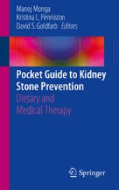 book Pocket Guide to Kidney Stone Prevention: Dietary and Medical Therapy