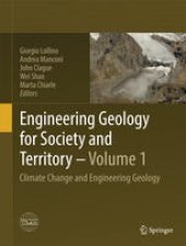 book Engineering Geology for Society and Territory - Volume 1: Climate Change and Engineering Geology