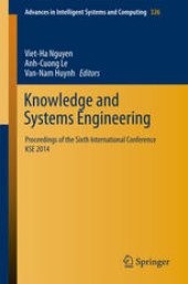 book Knowledge and Systems Engineering: Proceedings of the Sixth International Conference KSE 2014