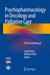 book Psychopharmacology in Oncology and Palliative Care: A Practical Manual