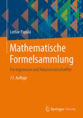 book Mathematische Formelsammlung: Für Ingenieure und Naturwissenschaftler