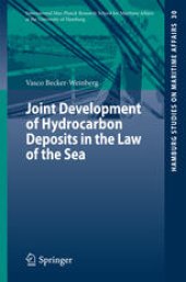 book Joint Development of Hydrocarbon Deposits in the Law of the Sea