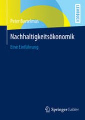 book Nachhaltigkeitsökonomik: Eine Einführung