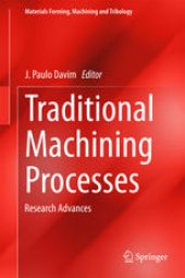 book Traditional Machining Processes: Research Advances