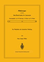book Zur Modulation der kosmischen Strahlung