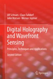 book Digital Holography and Wavefront Sensing: Principles, Techniques and Applications