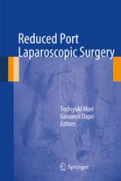 book Reduced Port Laparoscopic Surgery