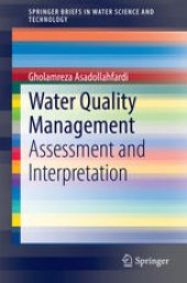 book Water Quality Management: Assessment and Interpretation