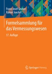 book Formelsammlung für das Vermessungswesen