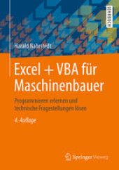 book Excel + VBA für Maschinenbauer: Programmieren erlernen und technische Fragestellungen lösen