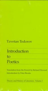 book Introduction to Poetics