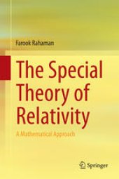 book The Special Theory of Relativity: A Mathematical Approach