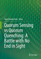 book Quorum Sensing vs Quorum Quenching: A Battle with No End in Sight