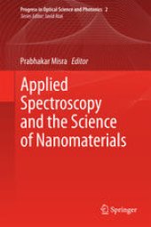 book Applied Spectroscopy and the Science of Nanomaterials