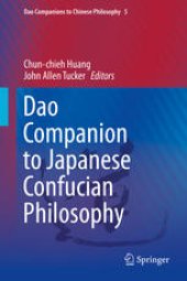 book Dao Companion to Japanese Confucian Philosophy