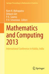 book Mathematics and Computing 2013: International Conference in Haldia, India