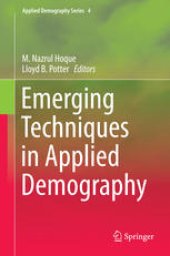 book Emerging Techniques in Applied Demography