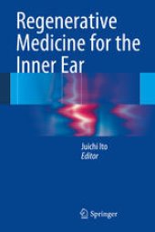 book Regenerative Medicine for the Inner Ear