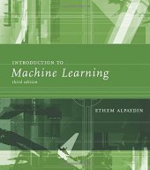 book Introduction to Machine Learning