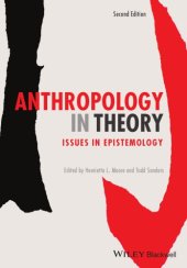 book Anthropology in Theory: Issues in Epistemology