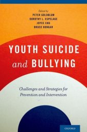 book Youth Suicide and Bullying: Challenges and Strategies for Prevention and Intervention