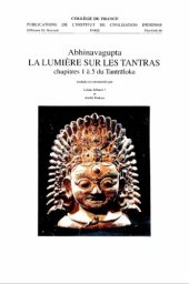 book La lumière sur les tantras : chapitres 1 à 5 du Tantrāloka