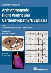 book Current Concepts in Arrhythmogenic Right Ventricular Cardiomyopathy / Dysplasia