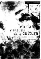 book Teoría y análisis de la cultura