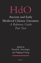 book Ancient and Early Medieval Chinese Literature: A Reference Guide - Part Two